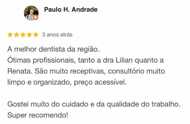 Avaliação de paciente da clínica odontológica em Contagem MG